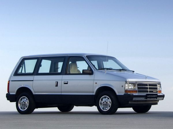 Chrysler Voyager 1988. Carrosserie, extérieur. Monospace, 1 génération