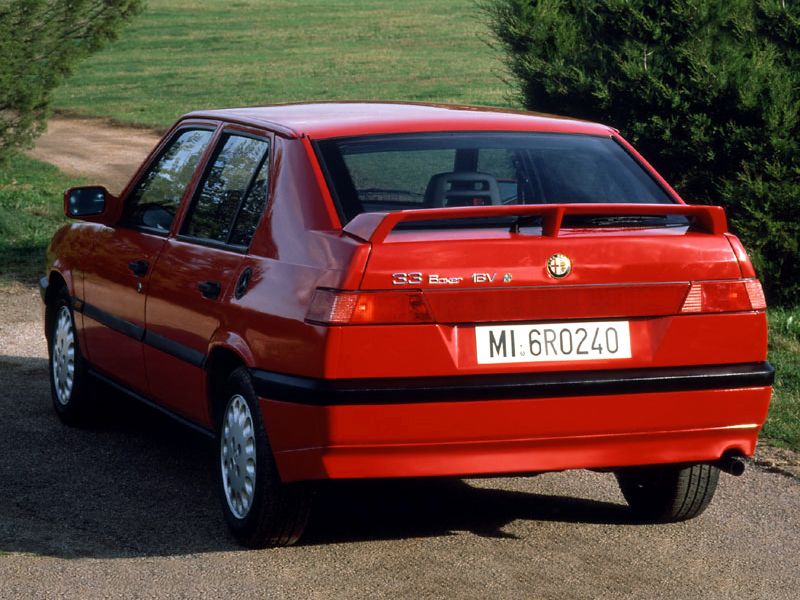 Alfa Romeo 33 1990. Carrosserie, extérieur. Mini 5-portes, 2 génération