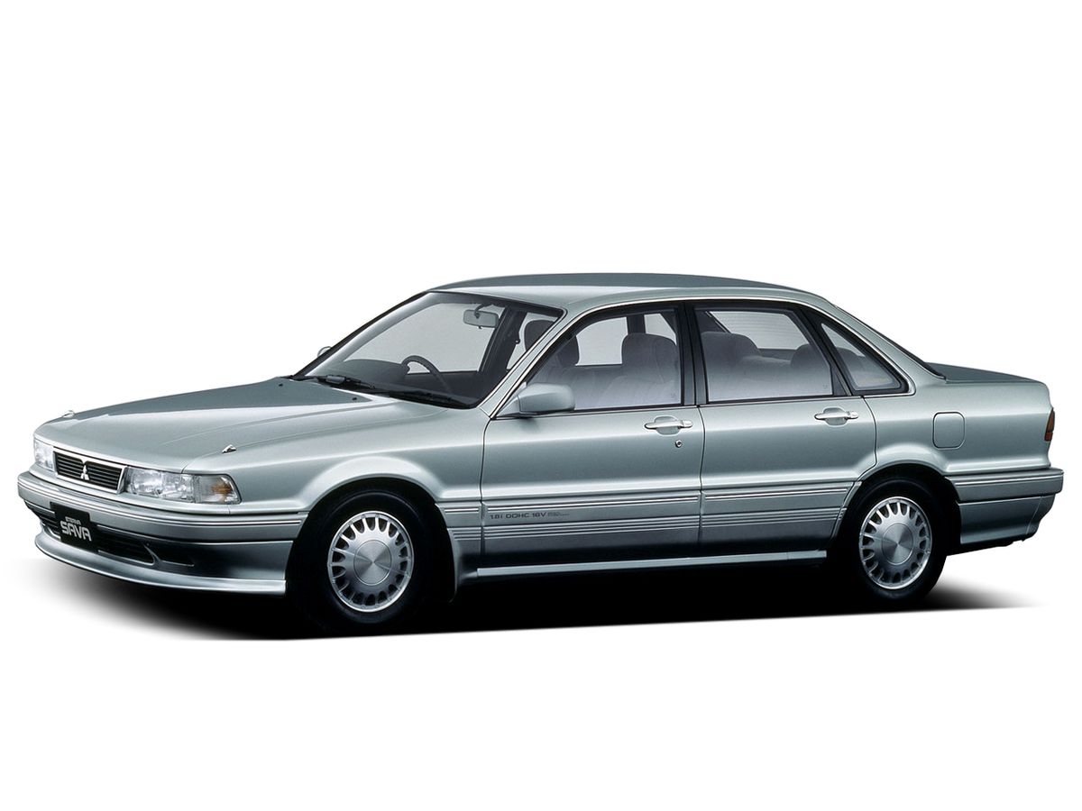 Mitsubishi Eterna 1988. Bodywork, Exterior. Sedan Hardtop, 6 generation