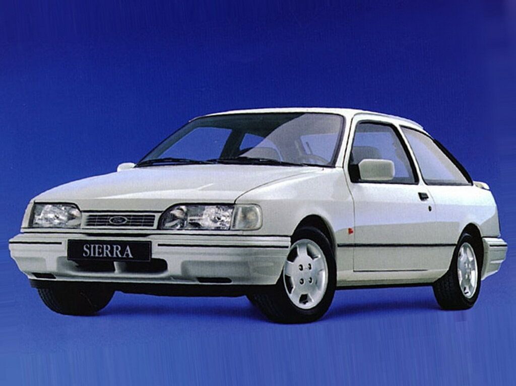 Ford Sierra 1987. Carrosserie, extérieur. Hatchback 3-portes, 1 génération, restyling