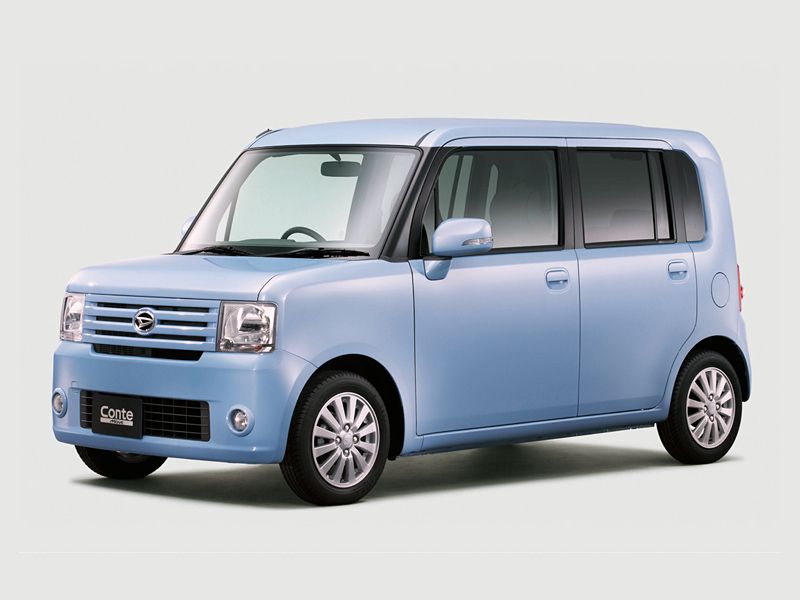 Daihatsu Move Conte 2008. Bodywork, Exterior. Mini 5-doors, 1 generation