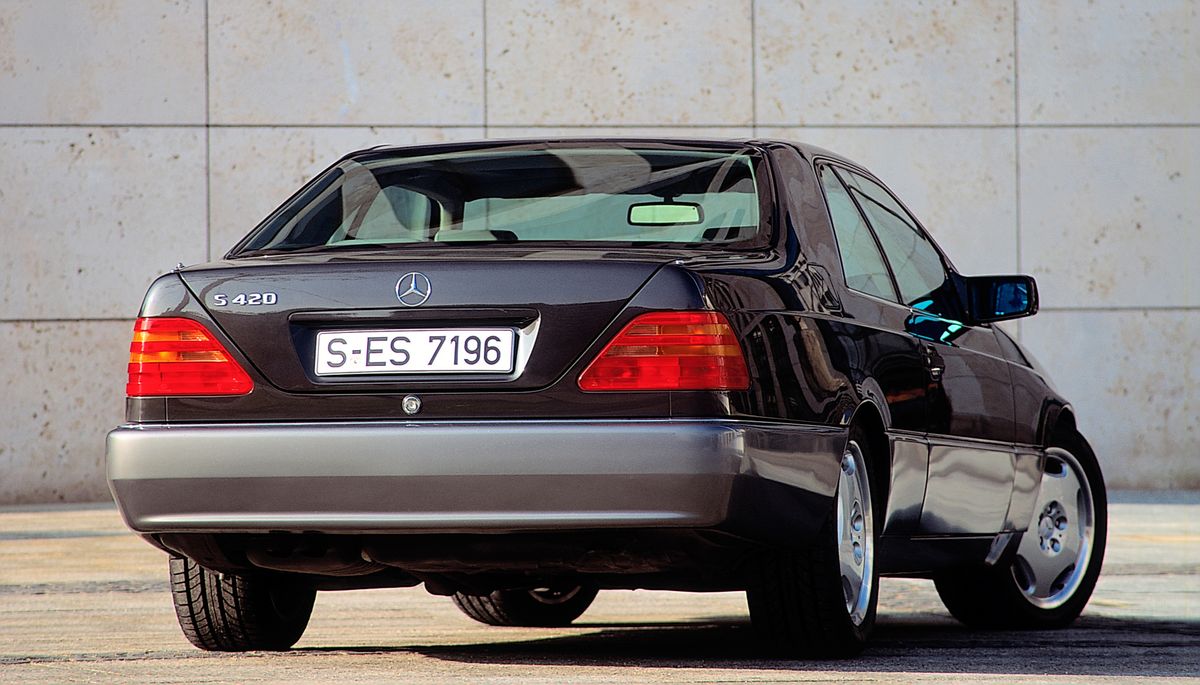 Mercedes S-Class 1992. Bodywork, Exterior. Coupe, 3 generation