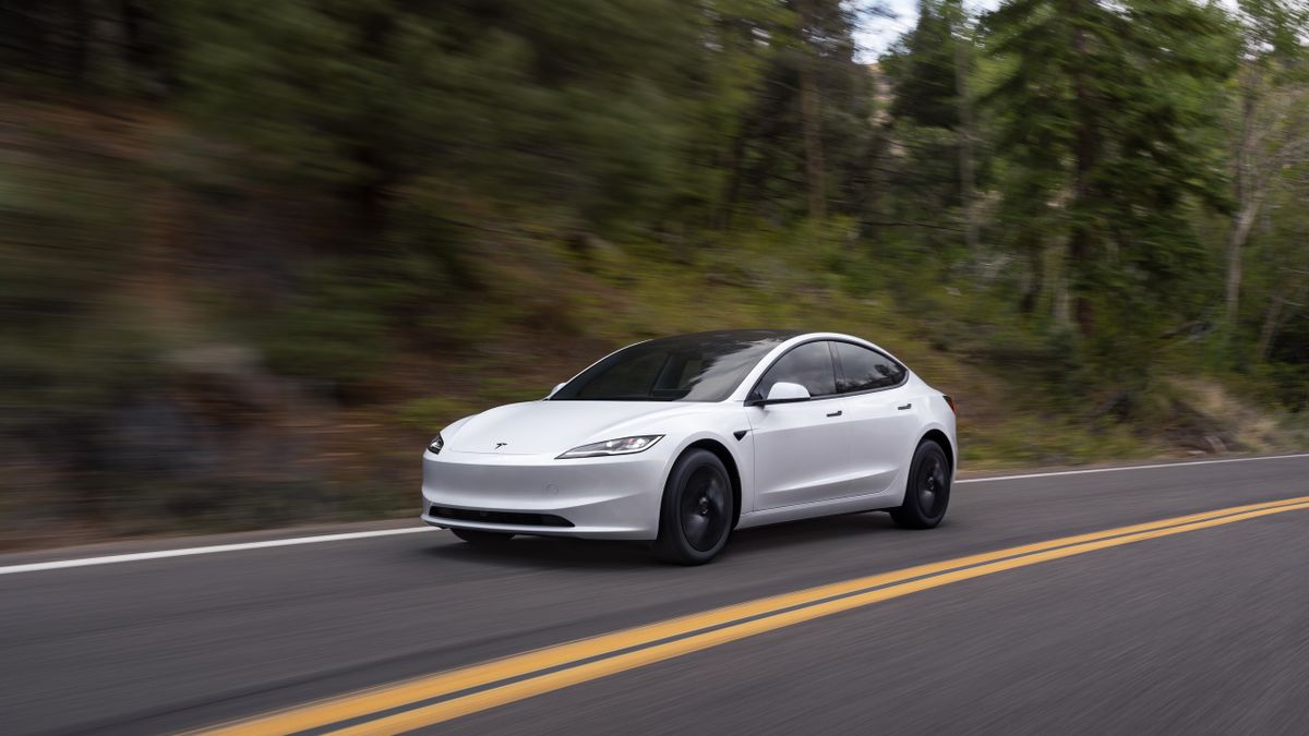 Tesla Model 3 2023. Кузов. Седан, 1 поколение, рестайлинг 1