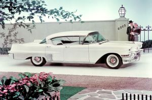Cadillac Sixty Special 1957. Carrosserie, extérieur. Berline sans pilier central, 6 génération