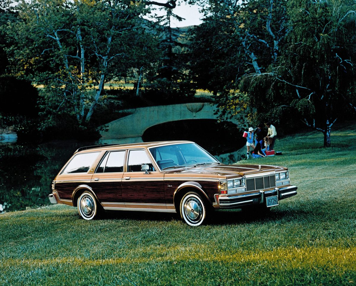 Dodge Diplomat 1977. Carrosserie, extérieur. Break 5-portes, 1 génération