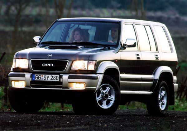 Opel Monterey 1998. Carrosserie, extérieur. VUS 5-portes, 1 génération, restyling