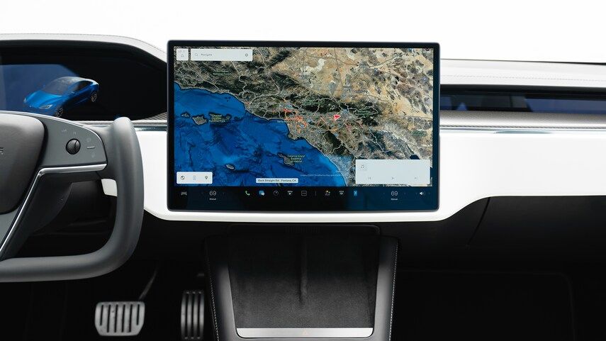 Tesla Model S 2021. Multimedia. Liftback, 1 generation, restyling 2