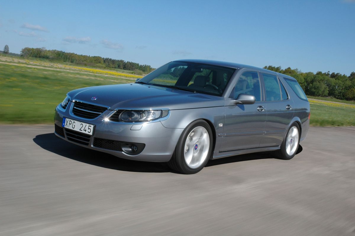 Saab 9-5 2005. Carrosserie, extérieur. Break 5-portes, 1 génération, restyling 2