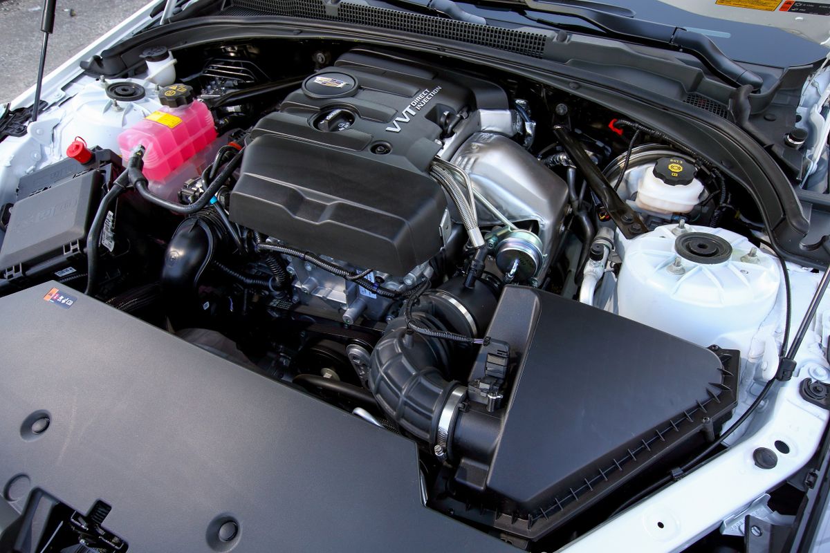Кадиллак ATS 2014. Двигатель. Седан, 1 поколение, рестайлинг