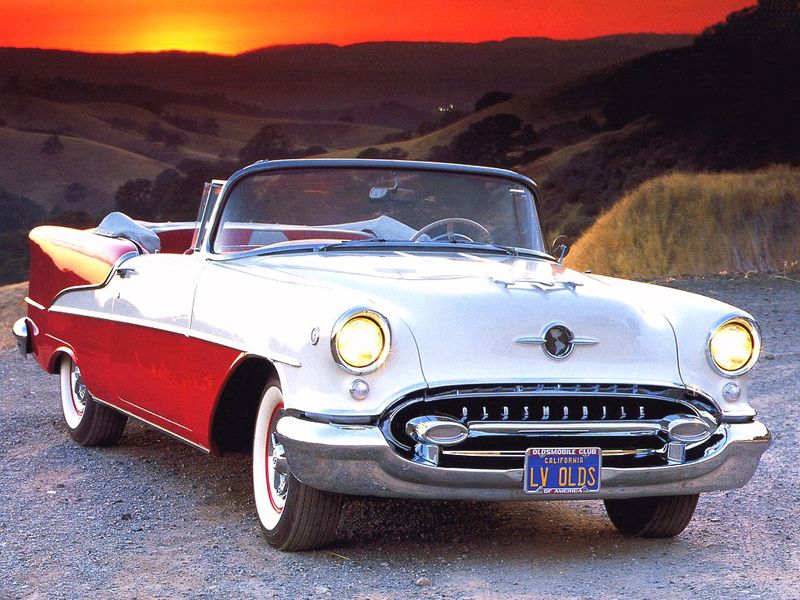 Oldsmobile Eighty Eight 1954. Bodywork, Exterior. Cabrio, 2 generation