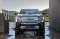 ДжиЭмСи Сьерра EV 2023. Кузов, экстерьер. Пикап Двойная кабина, 1 поколение