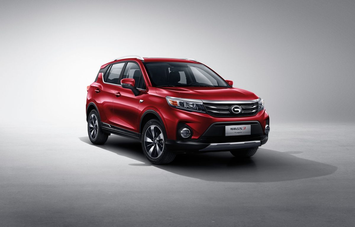 GAC Motor GS3 ‏2017. الهيكل، المظهر الخارجي. SUV ٥ أبواب, 1 الجيل
