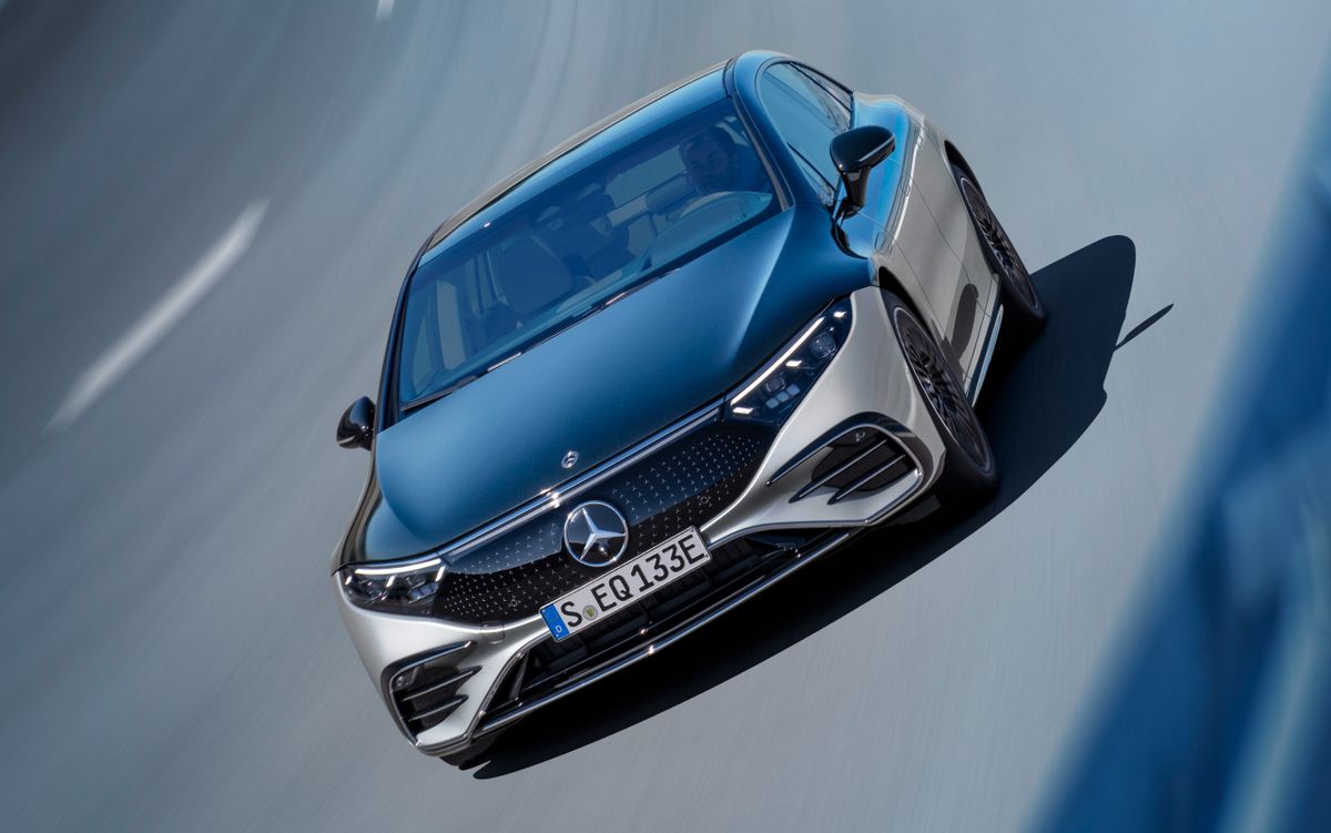 Mercedes EQS 2021. Carrosserie, extérieur. Liftback, 1 génération
