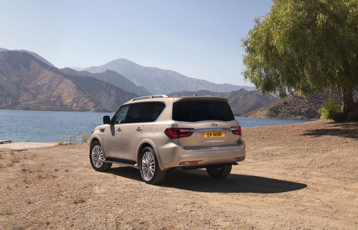 Infiniti QX80 2017. Bodywork, Exterior. SUV 5-doors, 1 generation, restyling 2