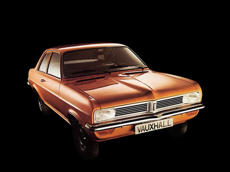 Vauxhall Viva 1970. Carrosserie, extérieur. Berline 2-portes, 3 génération