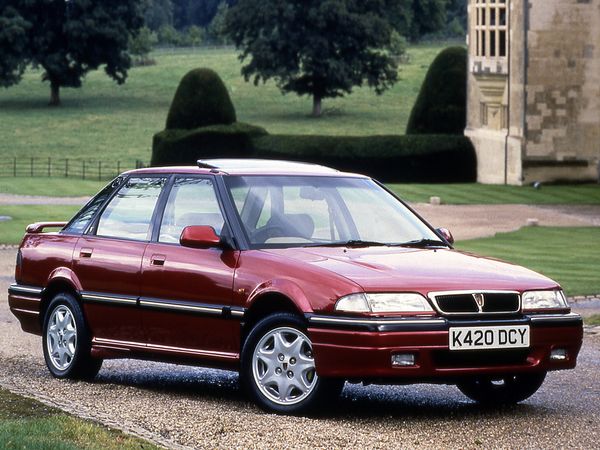 Rover 400 1990. Carrosserie, extérieur. Berline, 1 génération