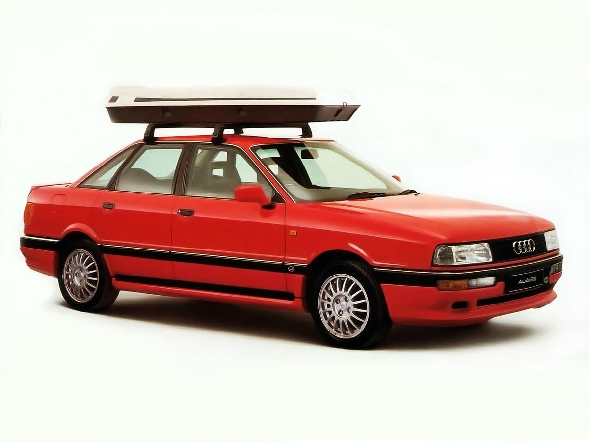Audi 90 1986. Bodywork, Exterior. Sedan, 2 generation