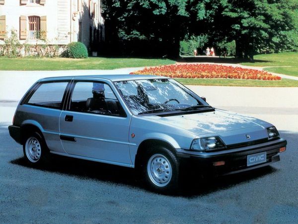 Хонда Цивик (США) 1983. Кузов, экстерьер. Мини 3 двери, 3 поколение