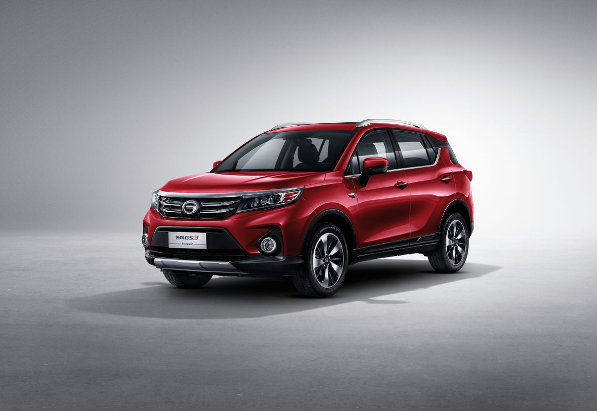 GAC Motor GS3 ‏2017. الهيكل، المظهر الخارجي. SUV ٥ أبواب, 1 الجيل