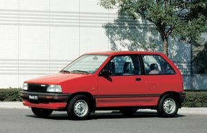 Mazda 121 1987. Carrosserie, extérieur. Hatchback 3-portes, 1 génération