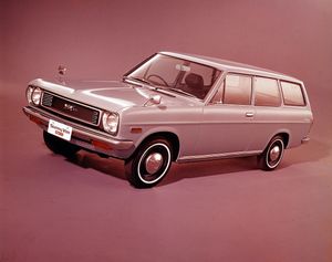 Nissan Sunny 1970. Carrosserie, extérieur. Break 3-portes, 2 génération