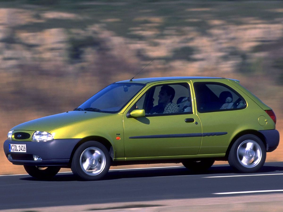 Форд Фиеста 1995. Кузов, экстерьер. Мини 3 двери, 4 поколение