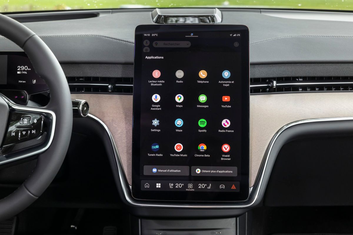 Volvo EX90 2022. Мультимедиа. Внедорожник 5 дв., 1 поколение