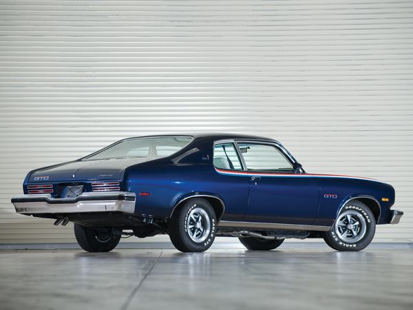 Pontiac GTO 1974. Carrosserie, extérieur. Liftback, 3 génération