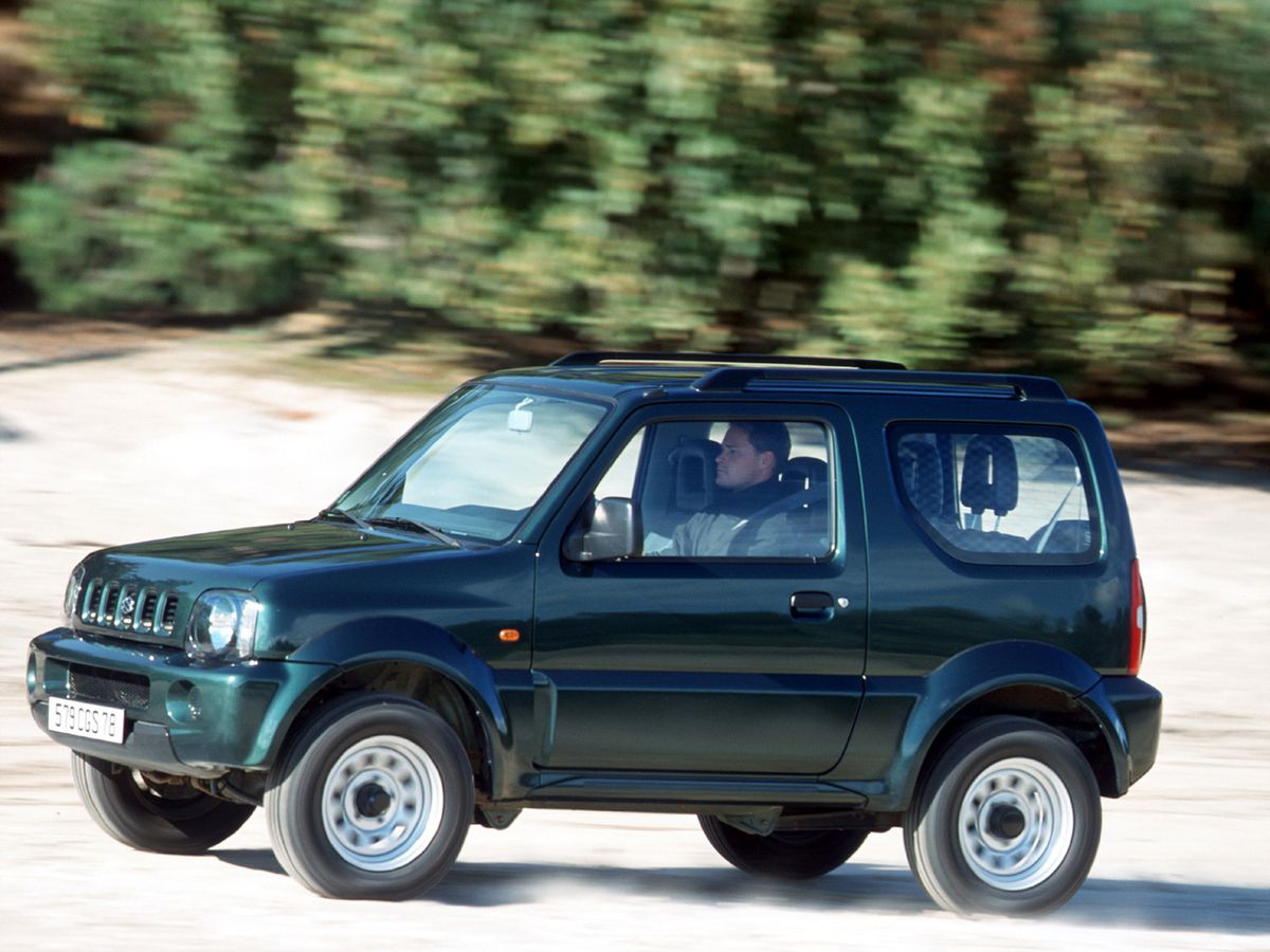 סוזוקי ג'ימני ‏1998. מרכב, צורה. רכב שטח 3 דלתות, 3 דור