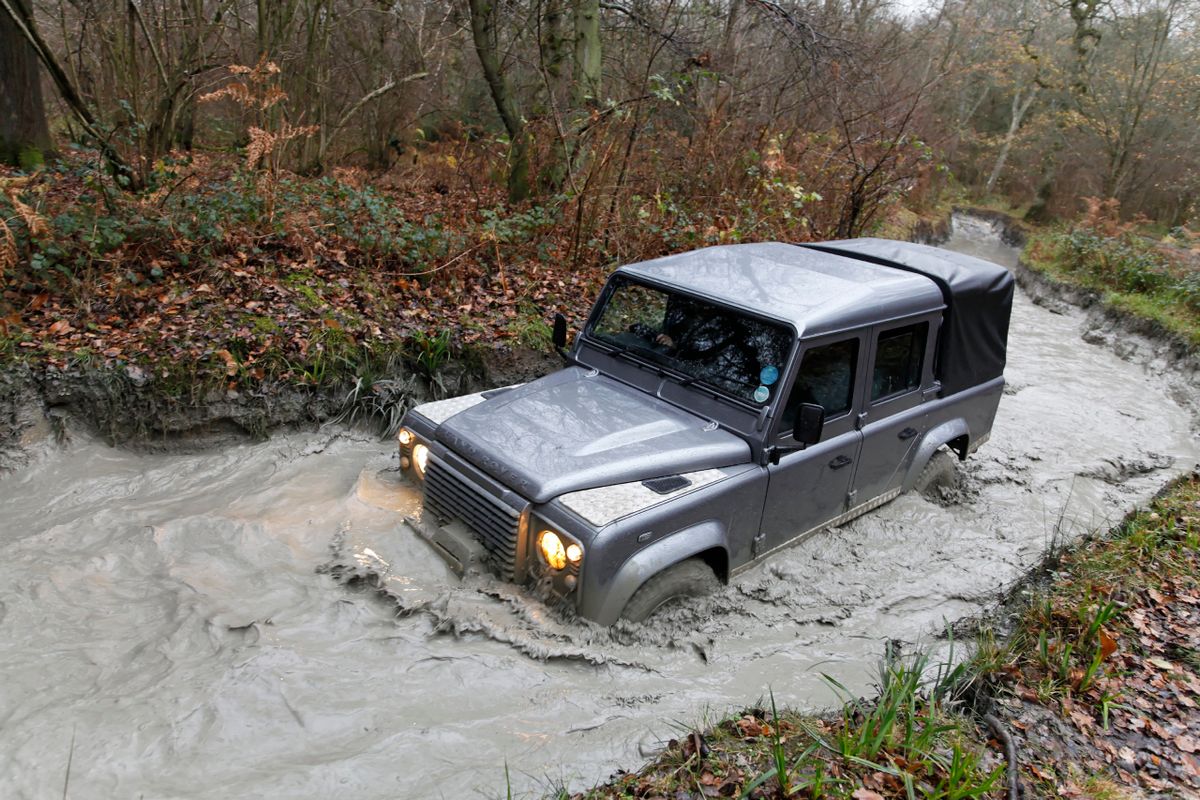 Land Rover Defender 2007. Carrosserie, extérieur. 2 pick-up, 1 génération, restyling