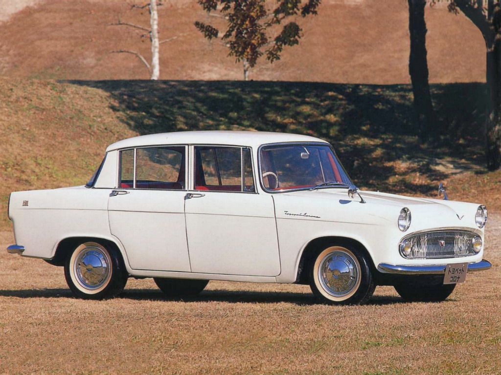 Toyota Corona 1960. Bodywork, Exterior. Sedan, 2 generation