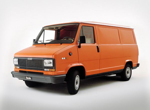 Fiat Ducato 1981. Carrosserie, extérieur. Fourgonnette, 1 génération