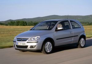 Opel Corsa 2003. Bodywork, Exterior. Mini 3-doors, 3 generation, restyling