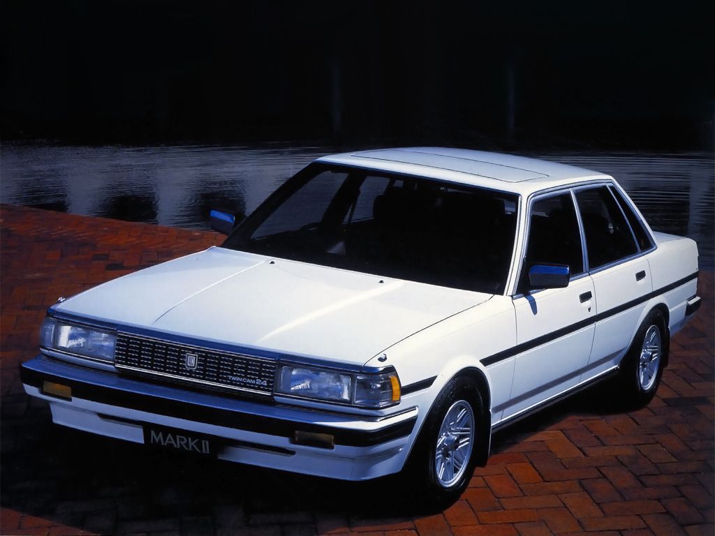 Toyota Mark II 1984. Carrosserie, extérieur. Berline, 5 génération