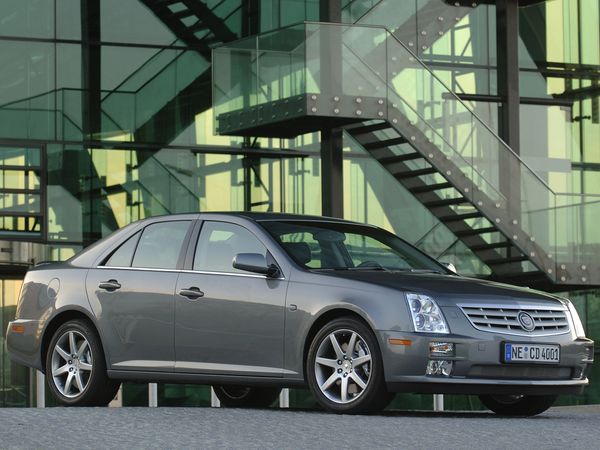 Cadillac STS 2005. Carrosserie, extérieur. Berline, 1 génération