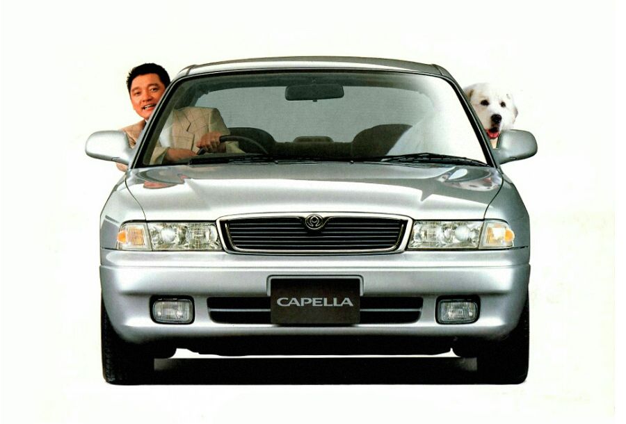 Mazda Capella 1992. Bodywork, Exterior. Sedan, 5 generation