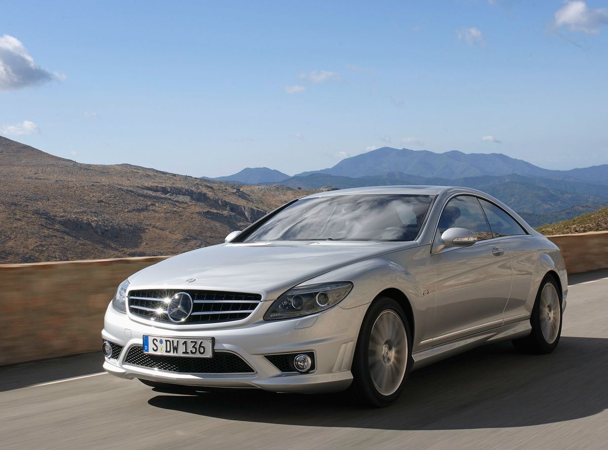 Mercedes-Benz Classe CL AMG 2006. Carrosserie, extérieur. Coupé sans montants, 2 génération