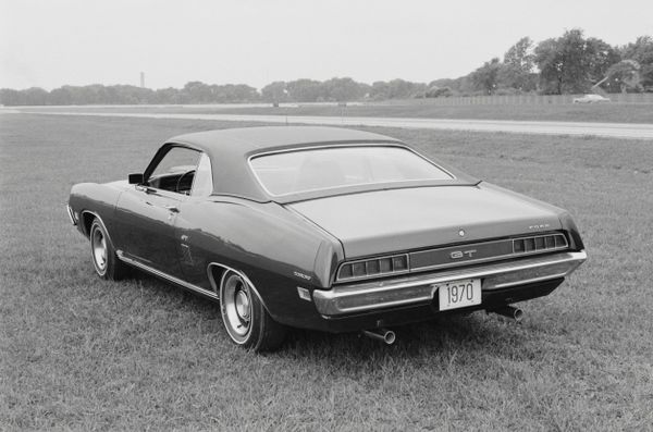 Ford Torino 1970. Carrosserie, extérieur. Berline 2-portes, 2 génération