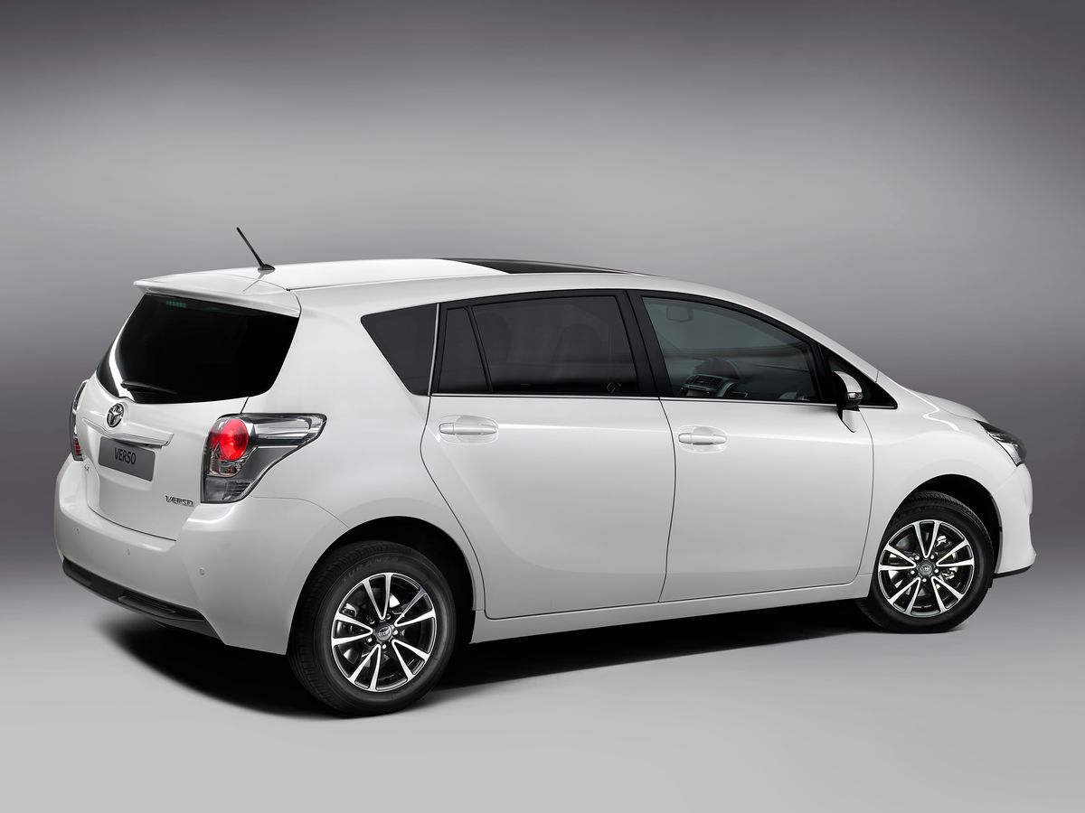 Toyota Verso 2012. Bodywork, Exterior. Compact Van, 1 generation, restyling