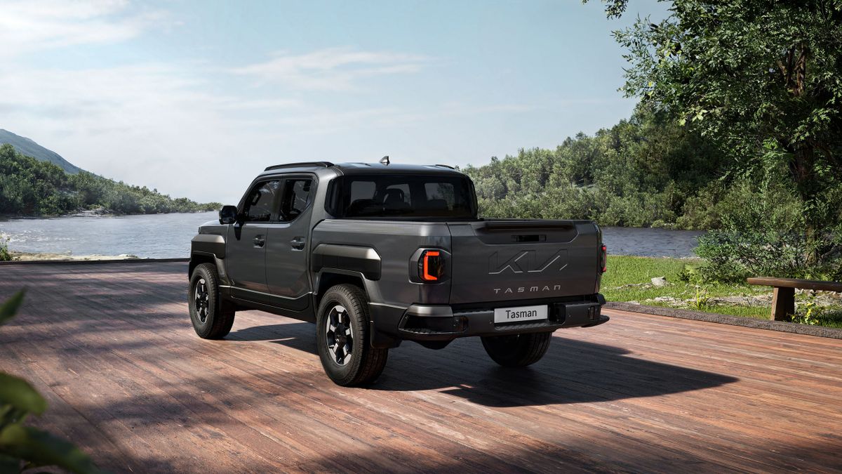 Kia Tasman 2024. Кузов, экстерьер. Пикап Двойная кабина, 1 поколение