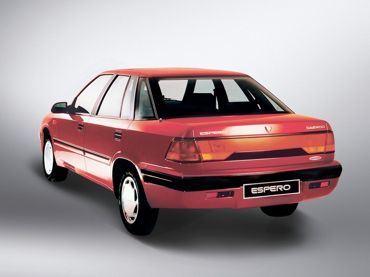 Daewoo Espero 1990. Bodywork, Exterior. Sedan, 1 generation