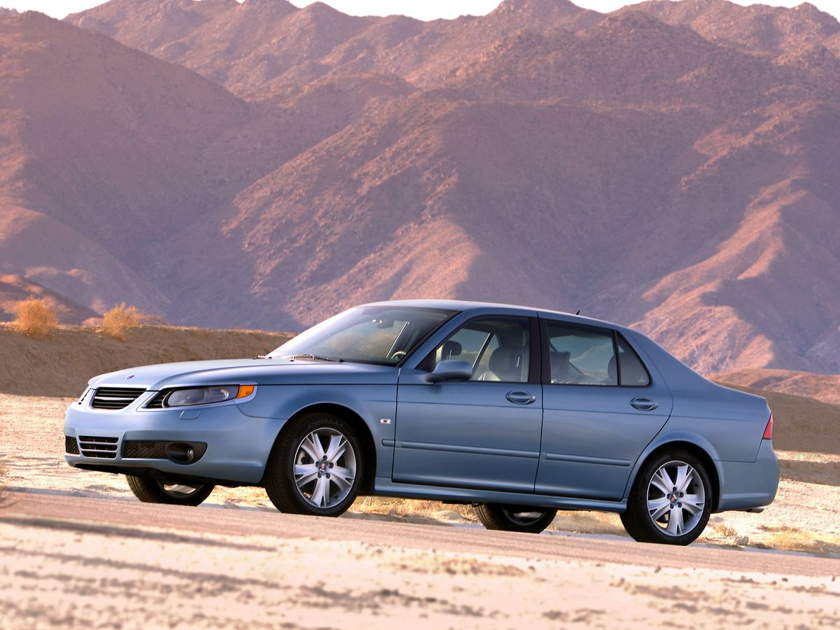 Saab 9-5 2005. Carrosserie, extérieur. Berline, 1 génération, restyling 2