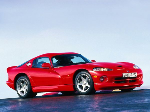 Chrysler Viper 1992. Carrosserie, extérieur. Coupé, 1 génération