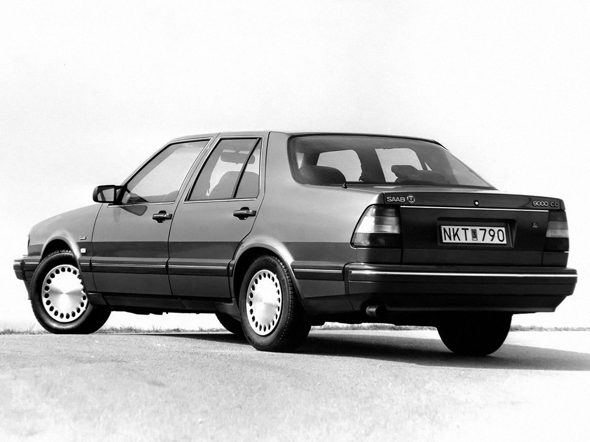סאאב 9000 1984. מרכב, צורה. סדאן, 1 דור