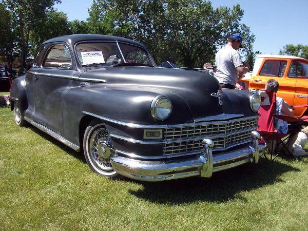 Chrysler Windsor 1946. Bodywork, Exterior. Sedan 2-doors, 2 generation