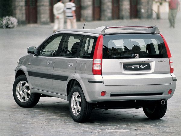 הונדה HR-V ‏2001. מרכב, צורה. רכב שטח 5 דלתות, 1 דור, שדרוג