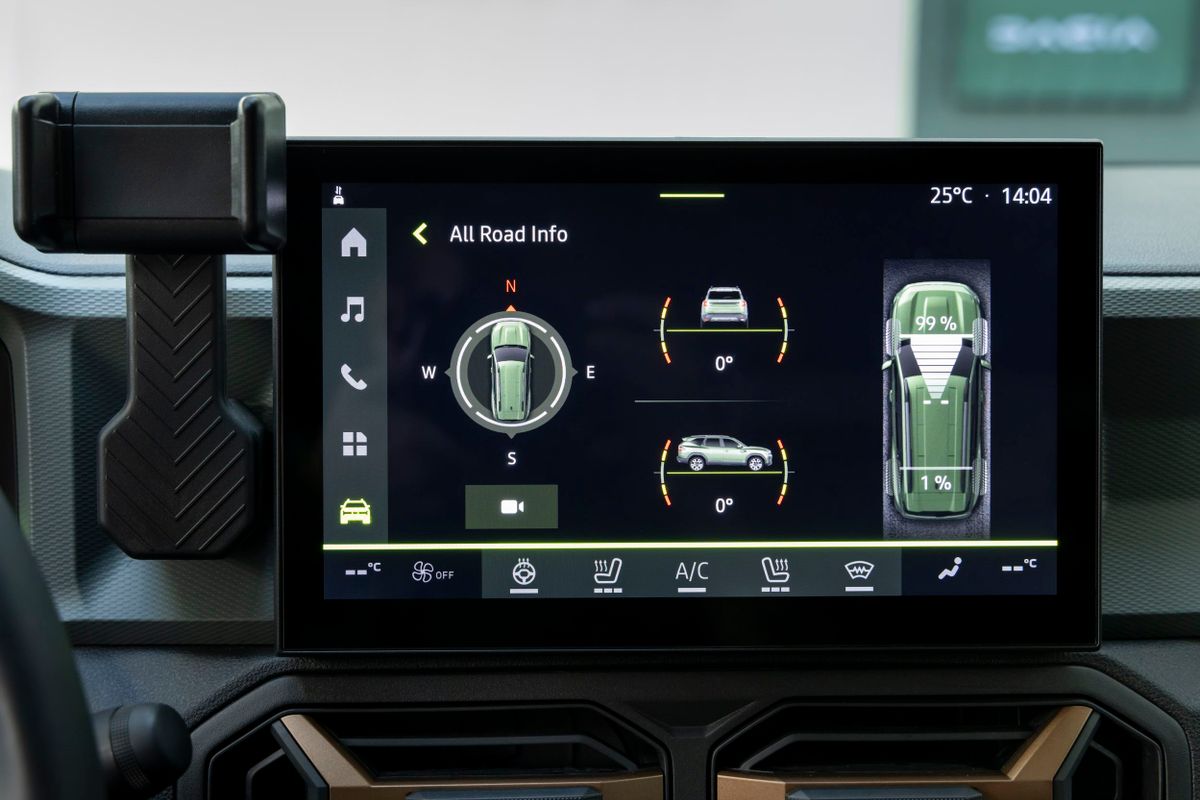 Dacia Bigster 2024. Мультимедиа. Внедорожник 5 дв., 1 поколение