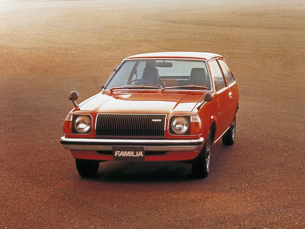 Mazda Familia 1977. Carrosserie, extérieur. Hatchback 3-portes, 4 génération