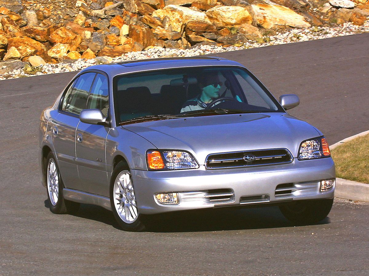 Subaru Legacy 1999. Carrosserie, extérieur. Berline, 3 génération