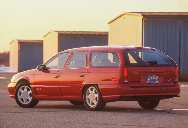 Ford Taurus 1991. Carrosserie, extérieur. Break 5-portes, 2 génération